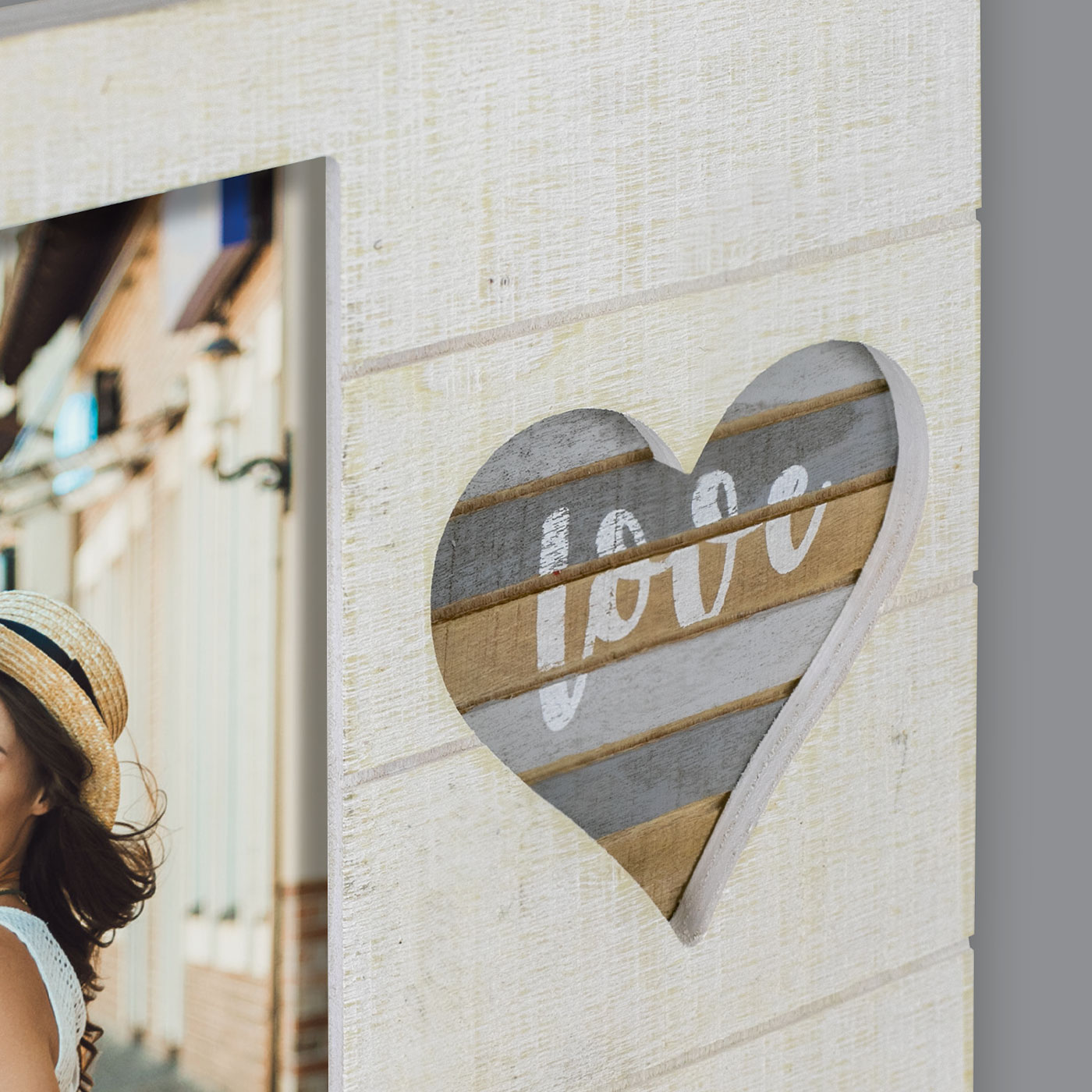Cornice San Valentino U Love con foto Omaggio personalizzata - immagine 4