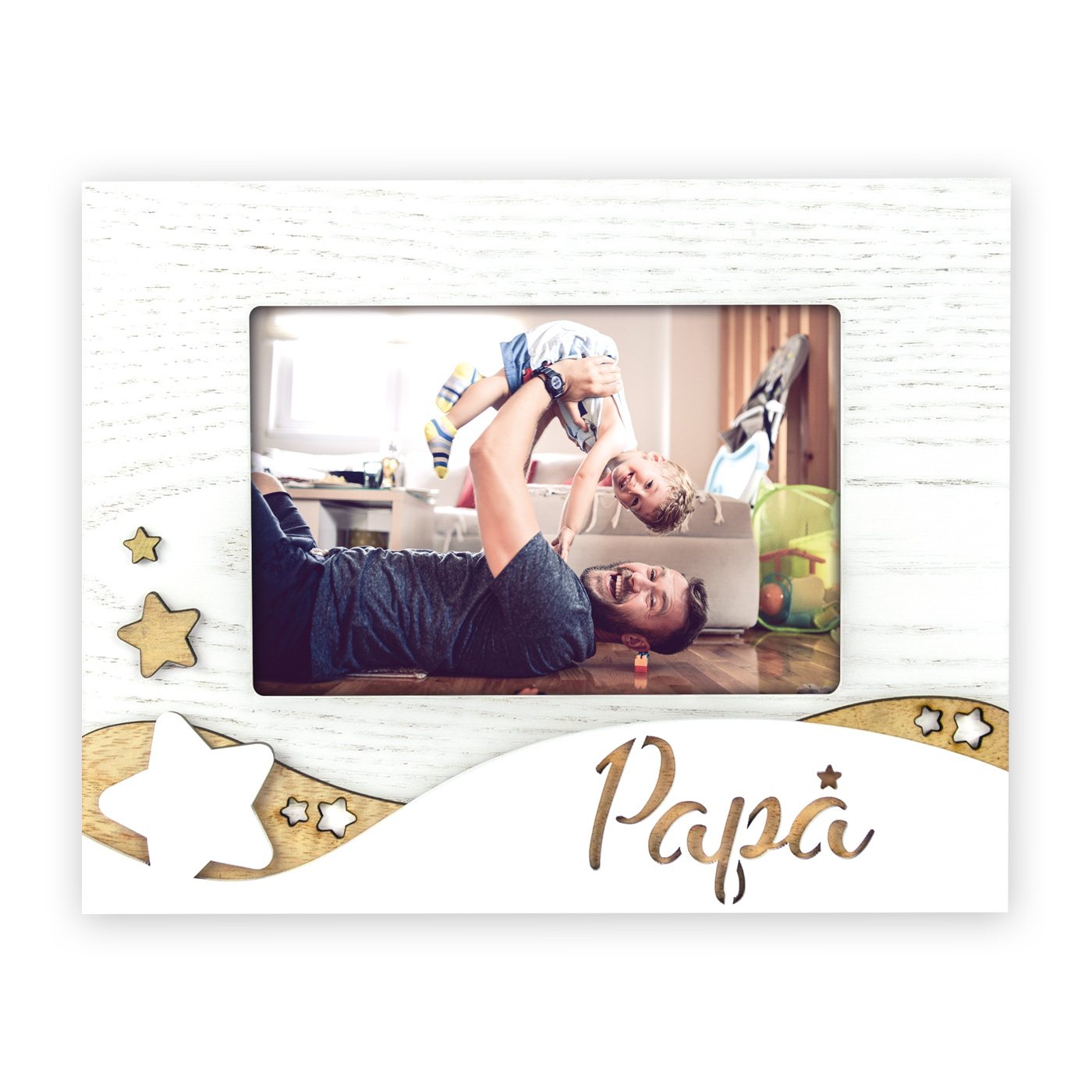Cornice Papà L con foto Omaggio personalizzata