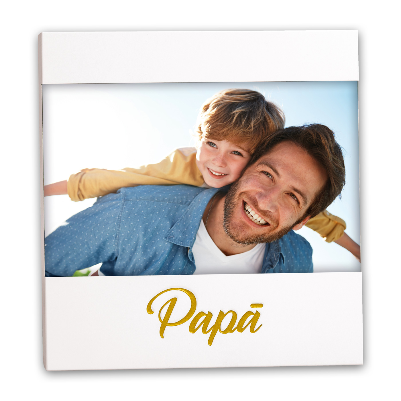 Cornice Papà C con foto Omaggio personalizzata