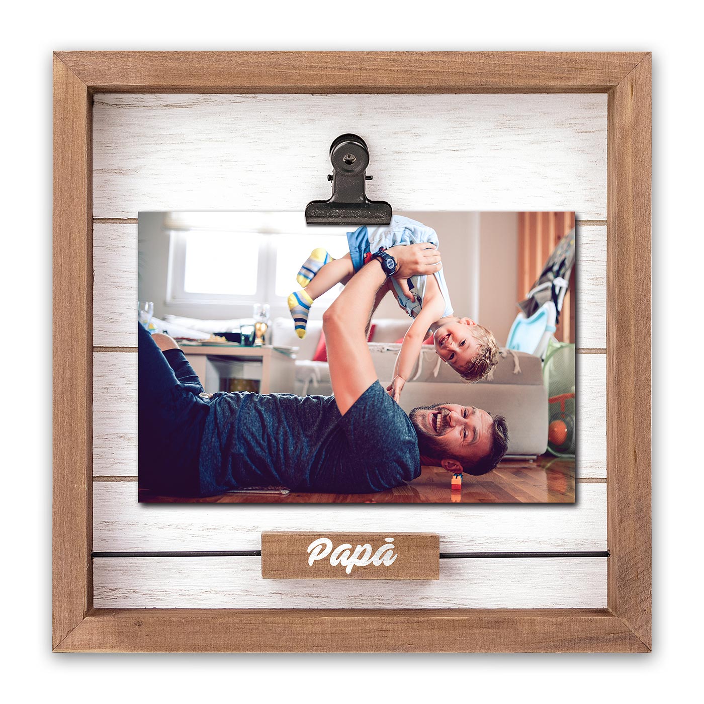 Cornice Papà H con foto Omaggio personalizzata