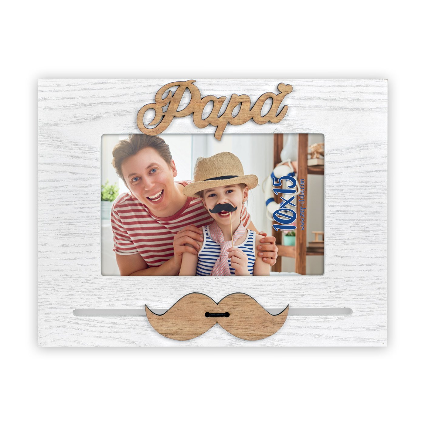 Cornice Papà A con foto Omaggio personalizzata