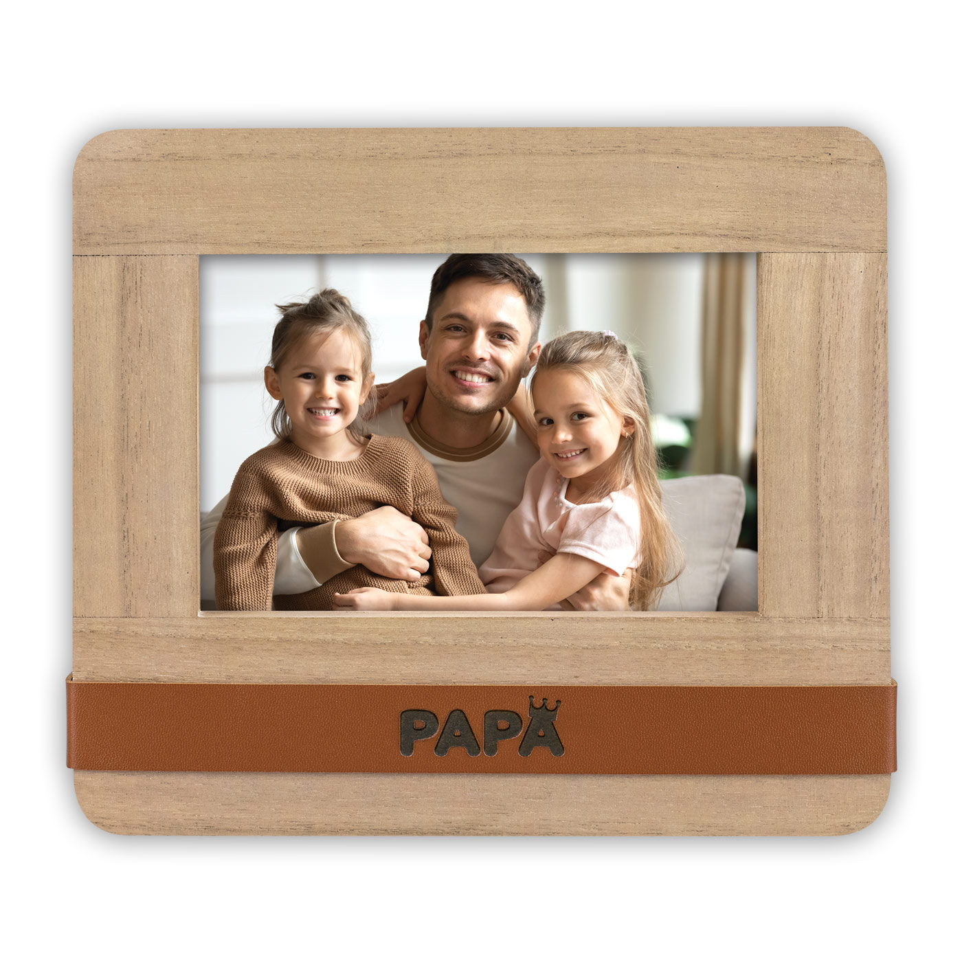 Cornice Papà D con foto Omaggio personalizzata