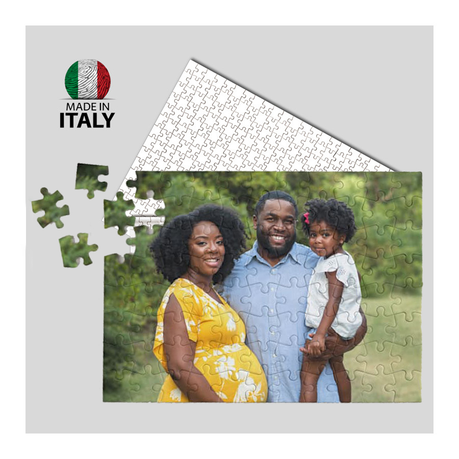 puzzle rettangolare personalizzabile con foto frase o immagine