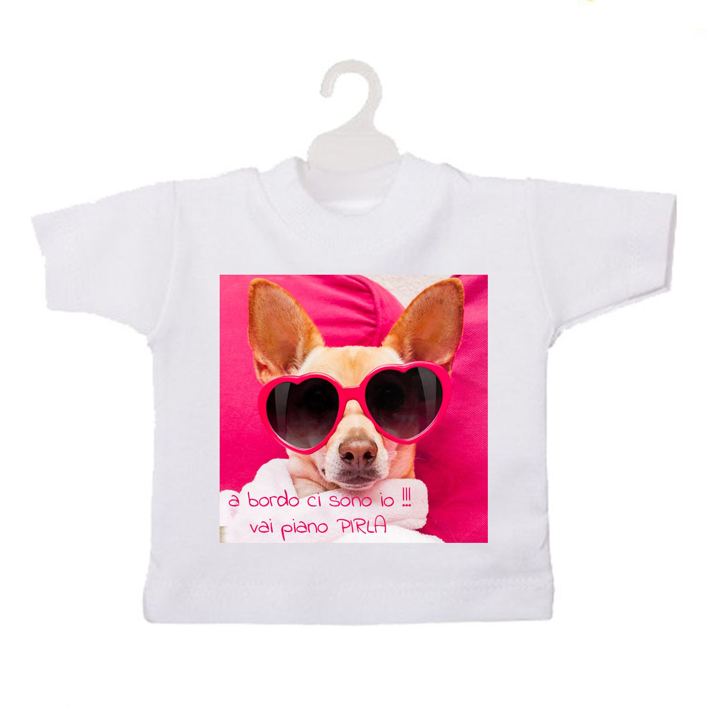 Foto Su Mini T-shirt Pets per Auto Personalizzata
