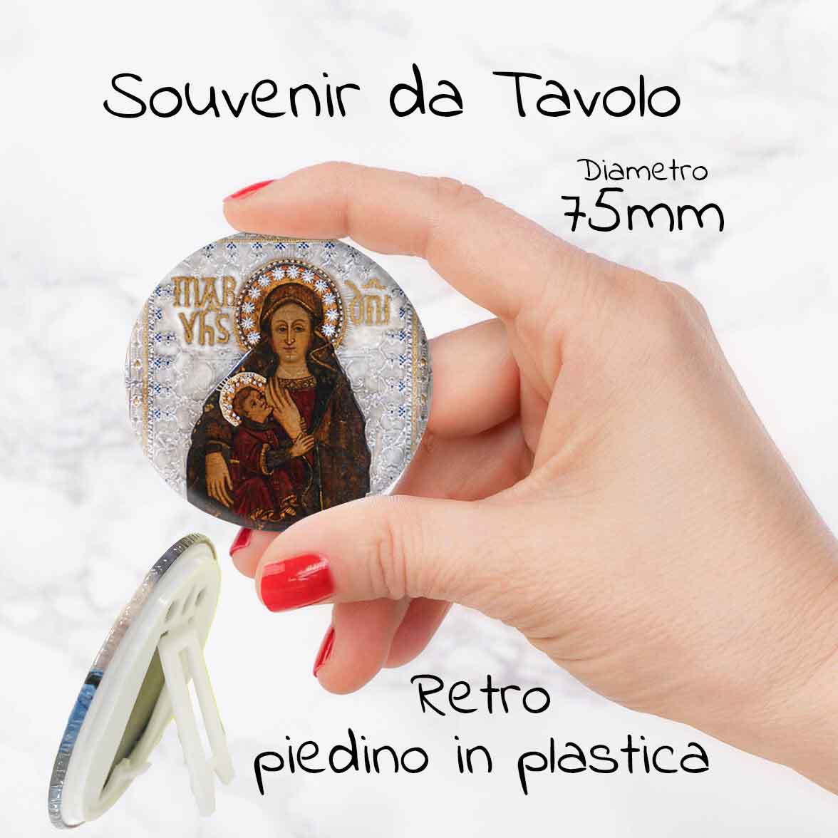 Mini Cornice Madonna di Capocolonna Souvenir da Tavolo
