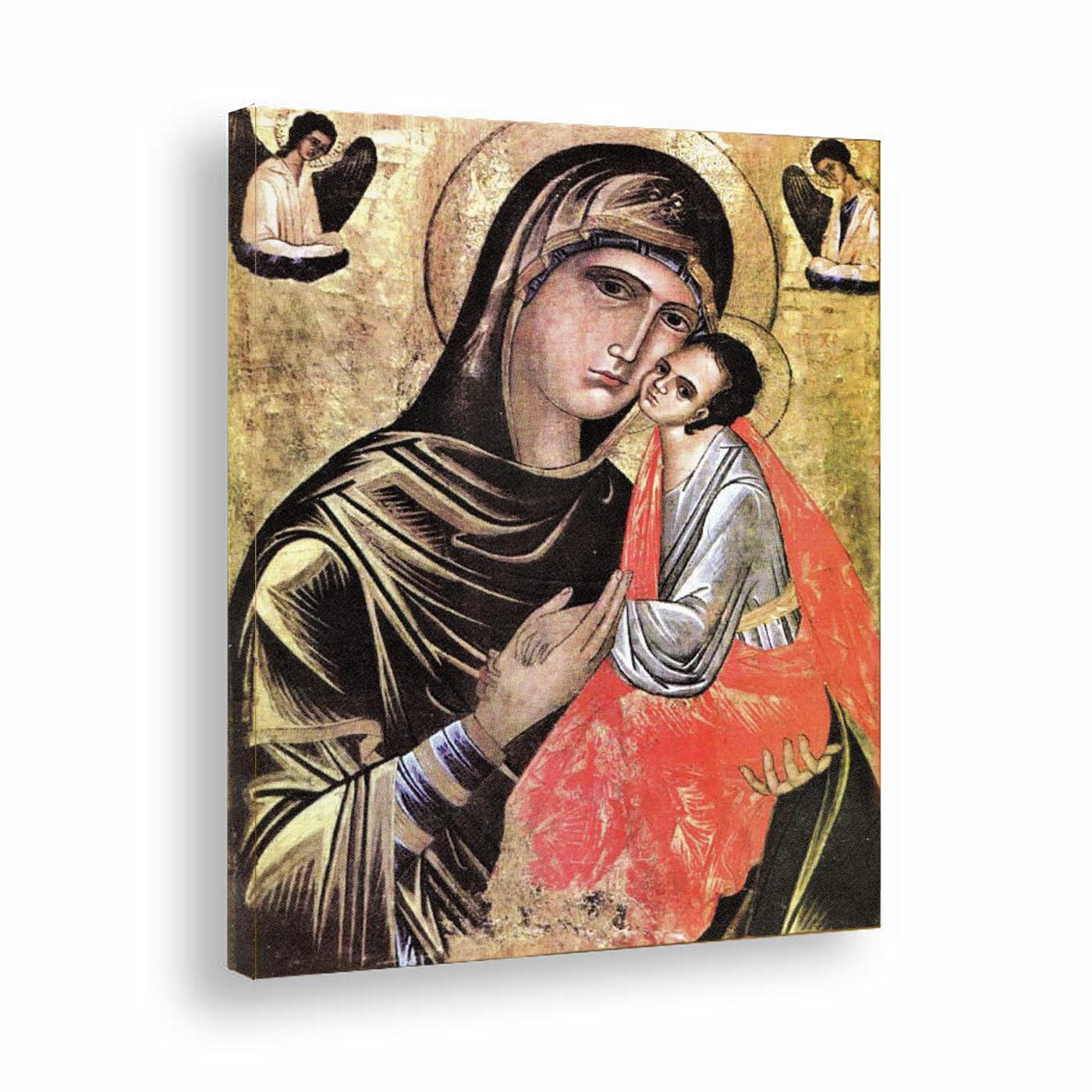 Tela Quadro Madonna Greca
