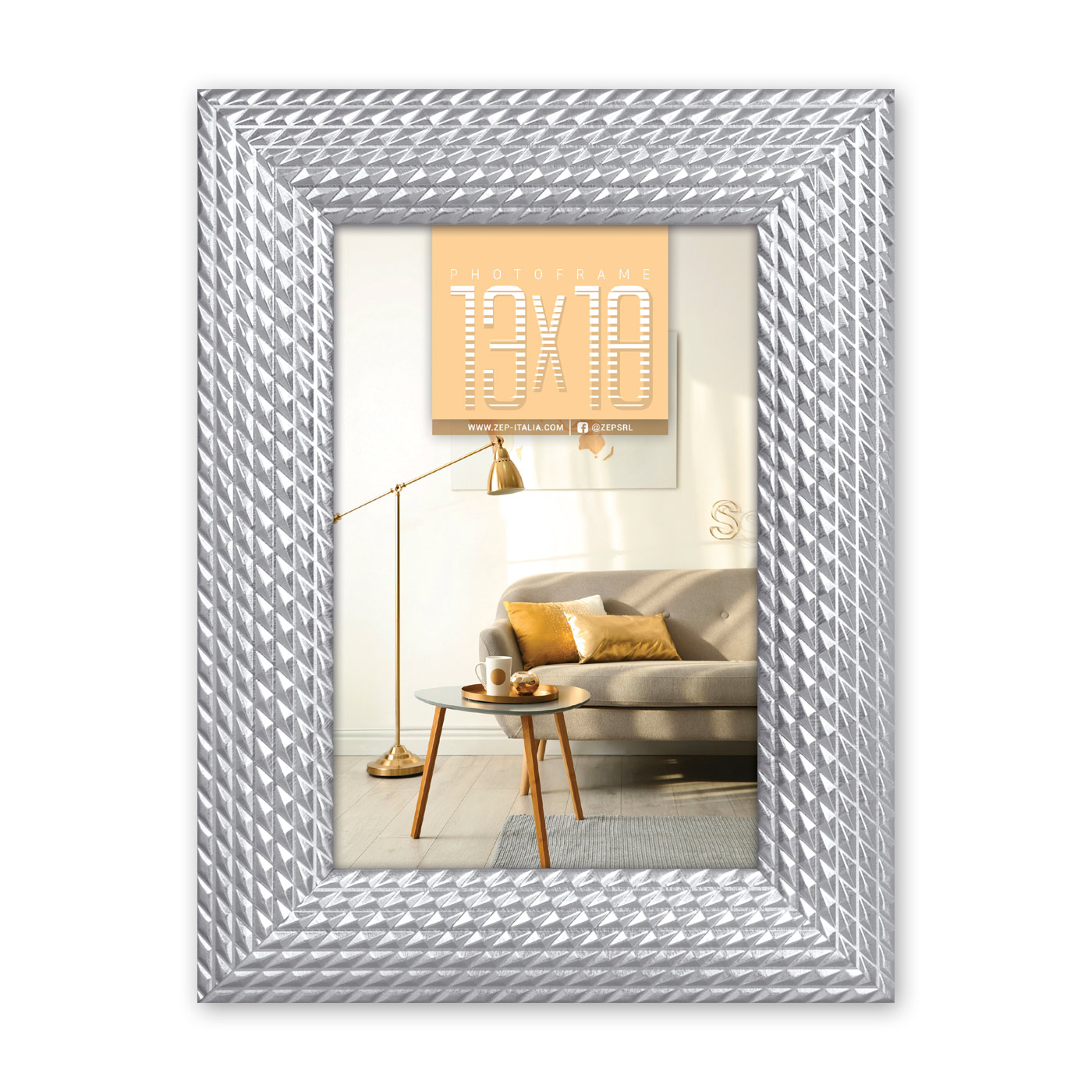 Cornice Classica Argento con Foto Omaggio Personalizzata FOTOSURIVABELLA