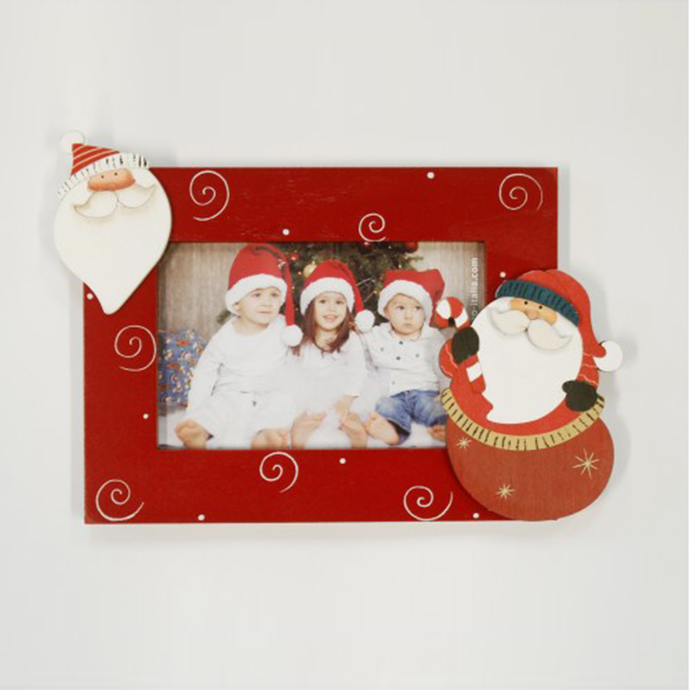 Cornice Portafoto Natalizio W con foto Omaggio Personalizzata