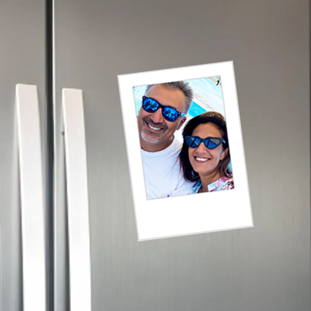 Calamita Magnete Polaroid Personalizzata