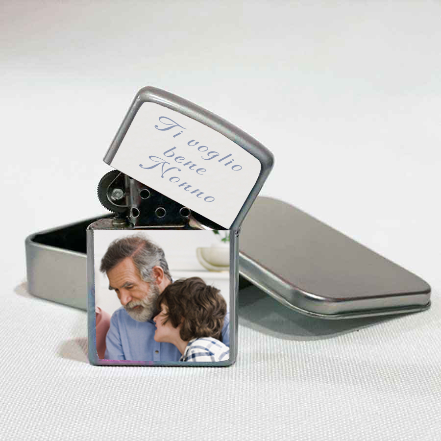 Accendino Nonno Modello Zippo Personalizzato