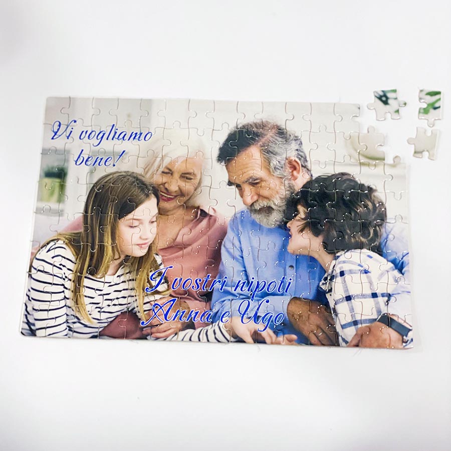 Puzzle Nonni personalizzato con Foto
