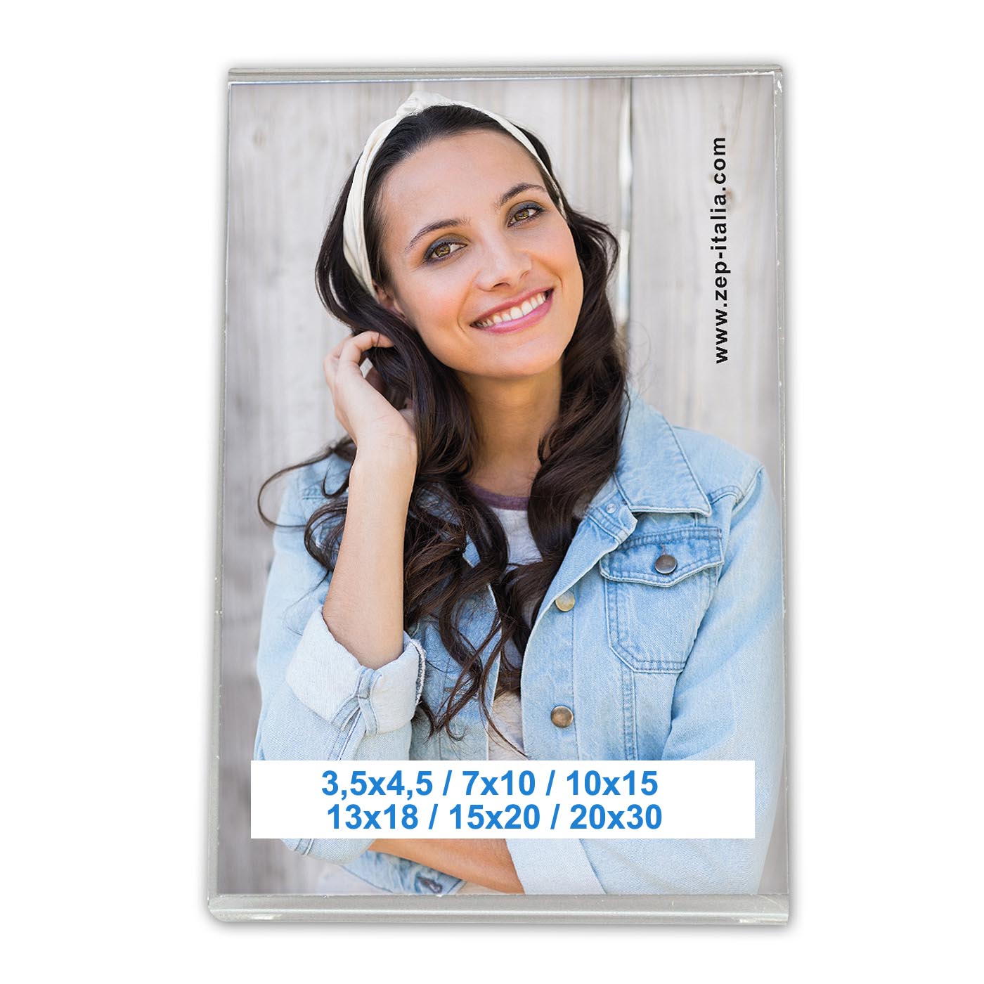 Cornice Verticale Plexi Eco Moderna con Foto Omaggio Personalizzata