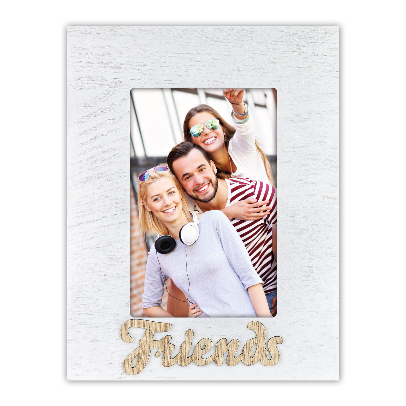 Cornice Friends Amici Verticale con Foto Personalizzata