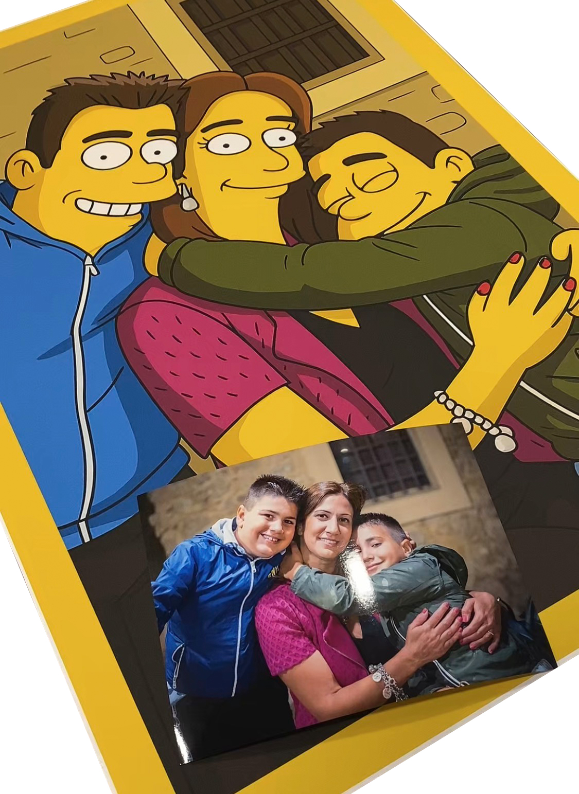 Ritratto Simpson Personalizzato – FotoSu